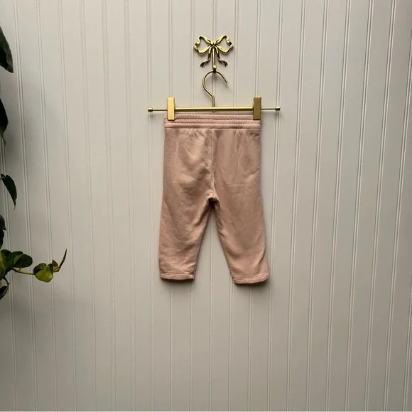 CHLOE Eyelet Trim Joggers Pink 12M - Picture 5 of 6